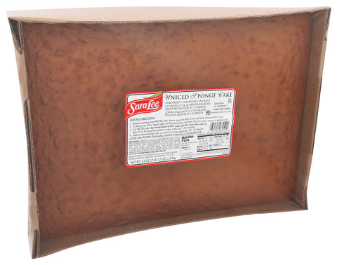 Sara Lee Frozen CAKE SHEET SPONGE UNICED 12X16