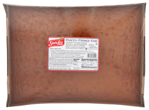 Sara Lee Frozen CAKE SHEET SPONGE UNICED 12X16