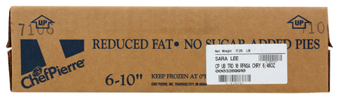 Chef Pierre PIE CHERRY 1/3 REDUCED FAT & NSA CHERRY 10