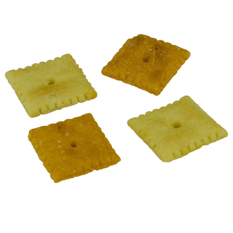 Cheez It Duoz Cheddar Jack and Baby Swiss Cracker, 4.3 Ounce -- 6 per case.