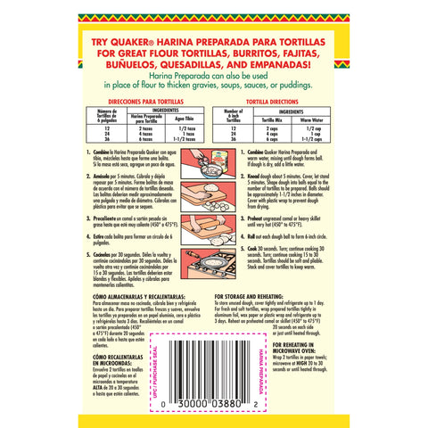 Quaker® FLOUR CORN QUA HARINA PREPARADA