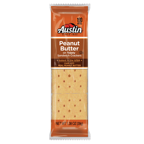 Austin® CRACKER PEANUT BUTTER SANDWICH SQUARE SS SLEEVE