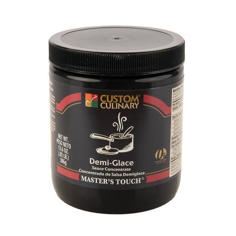 Custom Culinary Masters Touch Concentrate Demi Glace Sauce, 13.6 Ounce -- 6 per case.