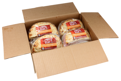 Sandwich Club Ham Turkey Cheese Flatbread