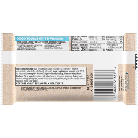 Pop-Tarts® PASTRY POP TART CINNAMON SUGAR SINGLE SERVE