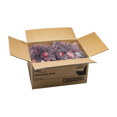 Simplot Classic Triple Berry Blend - Mixed Fruit, 5 Pound -- 4 per case.