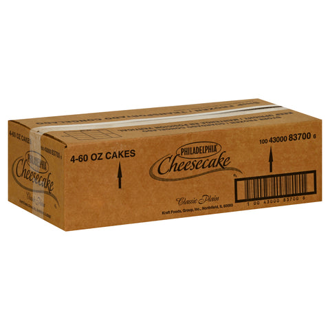 Philadelphia CHEESECAKE NY STYLE PLAIN PRESLICED 16 SLICE 9