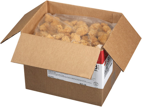Tyson Fully Cooked Homestyle Chicken Breast Chunk Fritters with Rib Meat, 5 Pound -- 2 per case.