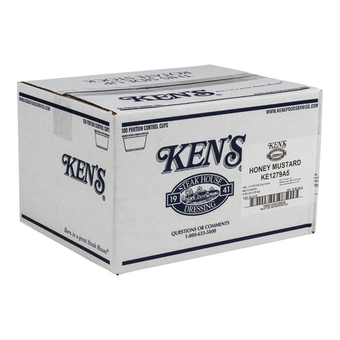 Ken's Foods DRESSING HONEY MUSTARD SINGLE SERVE CUP REFRIGERATED