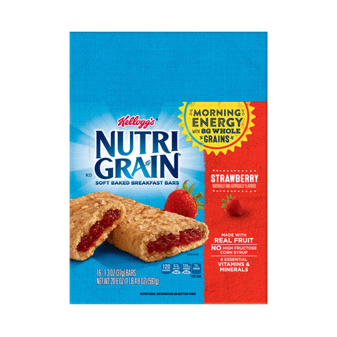 Kellogg's® CEREAL BAR NUTRI-BAR® STRAWBERRY