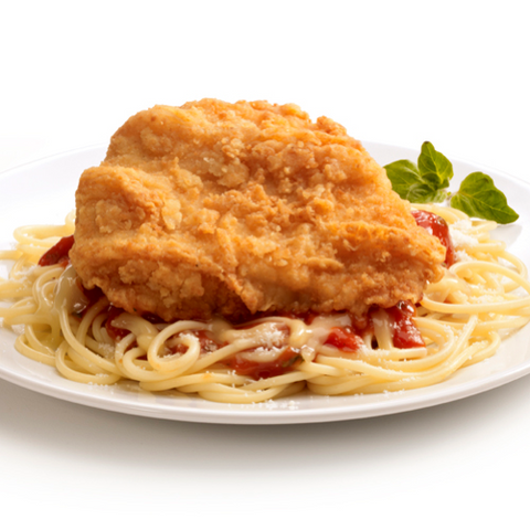 Tyson Red Label Premium Golden Crispy Breaded Chicken Breast Filet, 6 Ounce -- 2 per case.