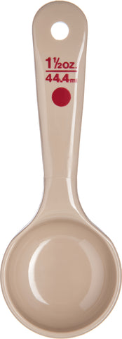 Carlisle MEASURE MISER® SOLID LONG HANDLE BEIGE 1.5 OZ
