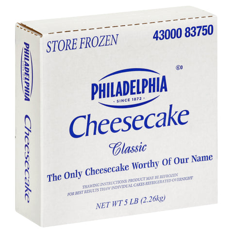 Philadelphia CHEESECAKE PLAIN NY STYLE 12 SLICE 9