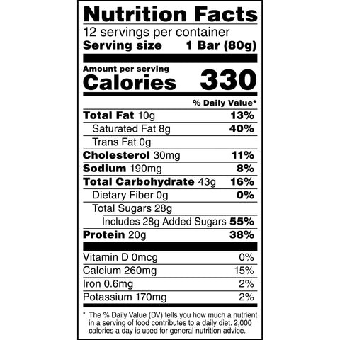 Gatorade PROTEIN RECOVERY BAR CARAMEL
