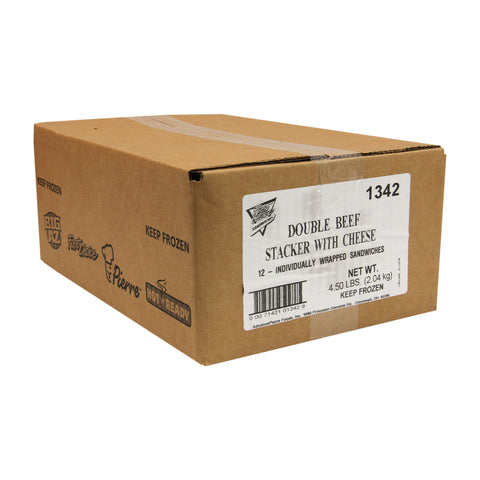 Sandwich Double Beef Stacker/cheese 1342