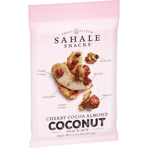 Sahale Snacks SNACK CHERRY COCOA ALMOND COCONUT SNACK MIX