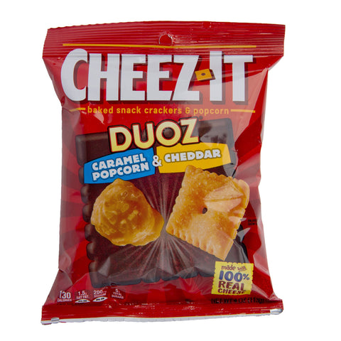 Sunshine® SNACK DUOZ™CARAMEL POPCORN AND CHEDDAR CHEESE