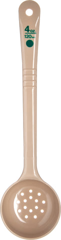 Carlisle MEASURE MISER® PERFORATED LONG HANDLE BEIGE 4 OZ