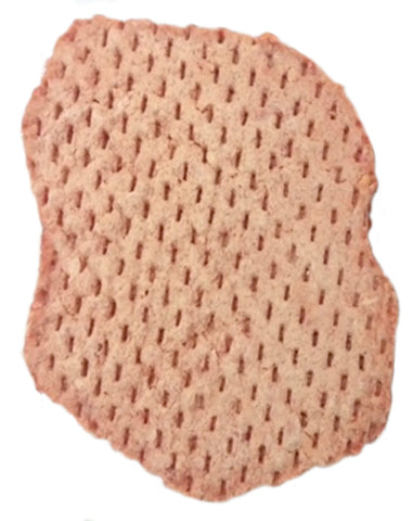 Beef Patty Seasoned Oval Frozen 75/25 8 Oz