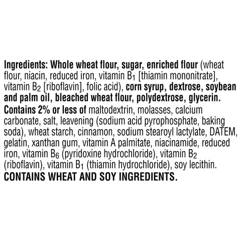 Kellogg's® PASTRY POP-TARTS® MADE W/ WHOLE GRAIN FROSTED CINNAMON