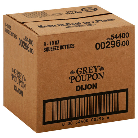 Grey Poupon Dijon Mustard, 10 Ounce -- 8 per case.