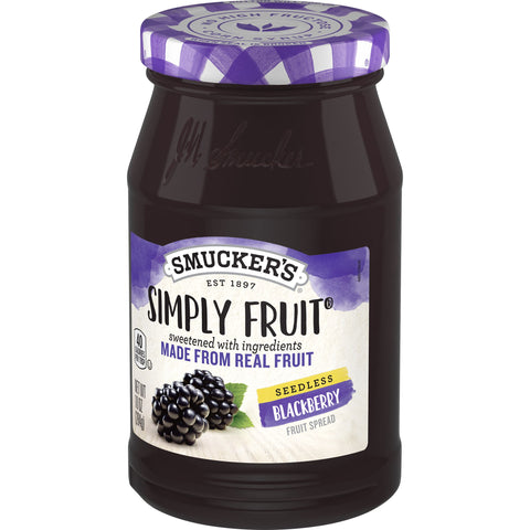 Simply Fruit PRESERVE BLACKBERRY SEEDLESS