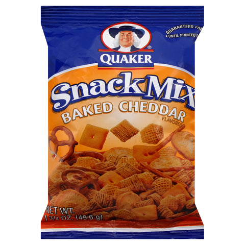 Quaker® SNACK MIX BAKED CHEDDAR LSS