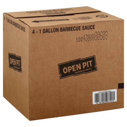 Open Pit Original Barbecue Sauce 4 Case 1 Gallon