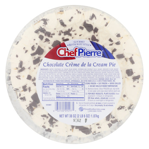 Chef Pierre PIE CHOCOLATE CREME DE LA CREAM W/ DOMES 10