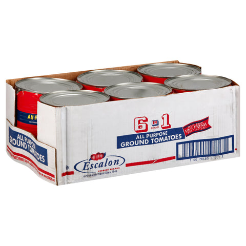 Heinz 6 In 1 All Purpose Ground Tomatoes, 105 Ounce -- 6 per case.