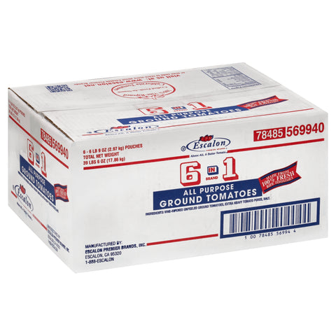 6 In 1 All Purpose Ground Tomatoes, 105 Ounce.