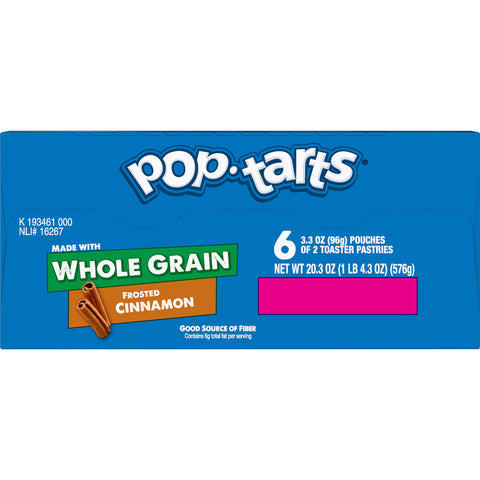 Kellogg's® PASTRY POP-TARTS® MADE W/ WHOLE GRAIN FROSTED CINNAMON