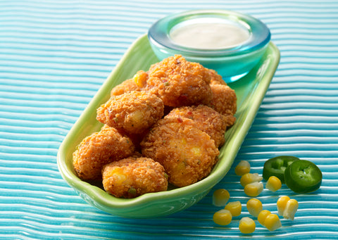 Fred's For Starters® APPETIZER CORN NUGGET SPICY BREADED W/ JALAPENO