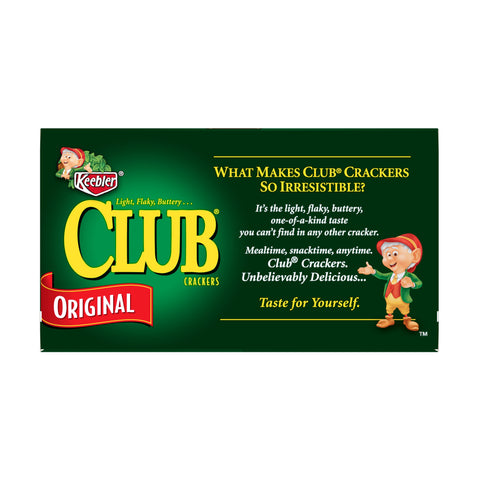 Keebler Club Crackers - 5.25 oz. package, 12 per case