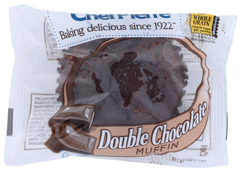Chef Pierre Double Chocolate Muffin, 4 Ounce -- 24 per case.