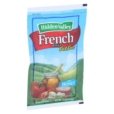 Dressing French W/ Honey Fat Free Single Serve Packet