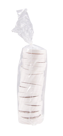 Solo® LID PAPER WHITE NON-VENTED FOR DOUBLE POLY PAPER FOOD CONTAINER