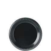 Dart Party PLATE PLASTIC BLACK 7.25