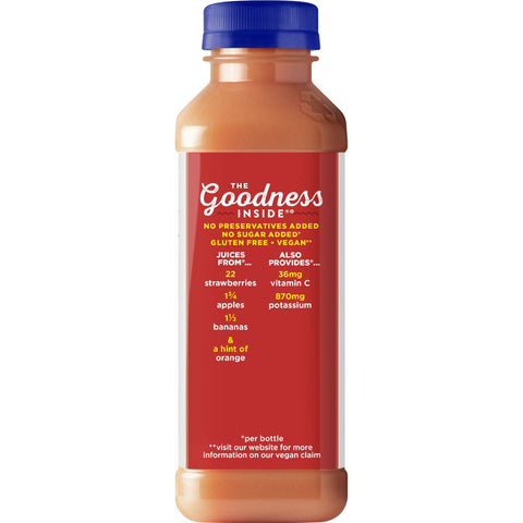 Naked Juice JUICE STRAWBERRY BANANA-C 100% PLASTIC BOTTLE