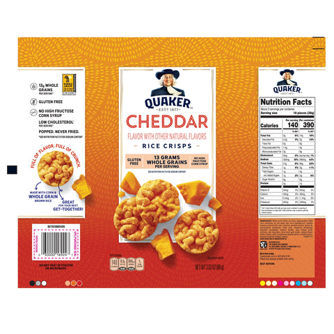 Quaker® RICE CAKE MINI CHEDDAR