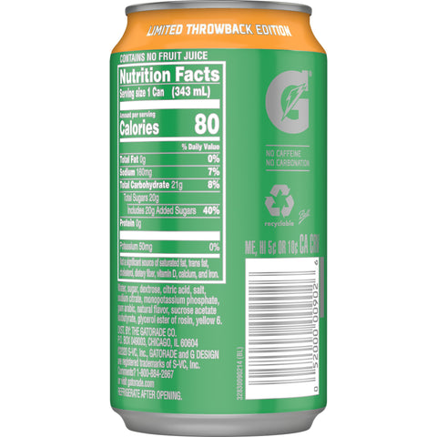 Gatorade DRINK ORANGE CAN