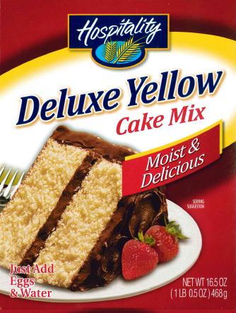 Hospitality CAKE MIX YELLOW ADD WATER