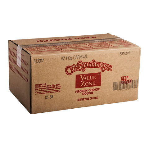 Otis Spunkmeyer® DOUGH COOKIE CARNIVAL 1 OZ