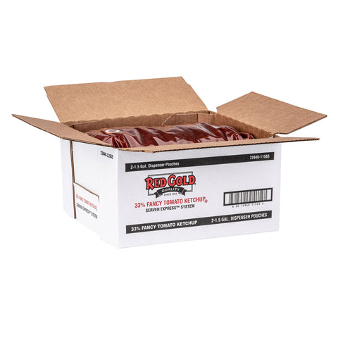 Red Gold KETCHUP 33% FANCY DISPENSER POUCH PACK