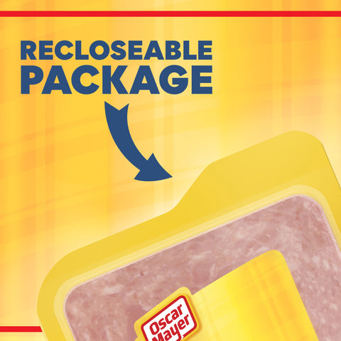 Kraft Oscar Mayer Square Chopped Ham, 16 Ounce -- 12 per case.