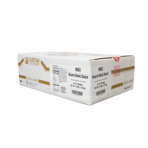 Gold Label Beurre Blanc White Butter, 2 Pound Pouch -- 8 per case.