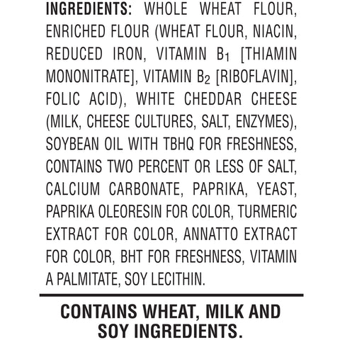 Cheez It Original Whole Grain Cracker, 0.75 Ounce -- 175 per case.