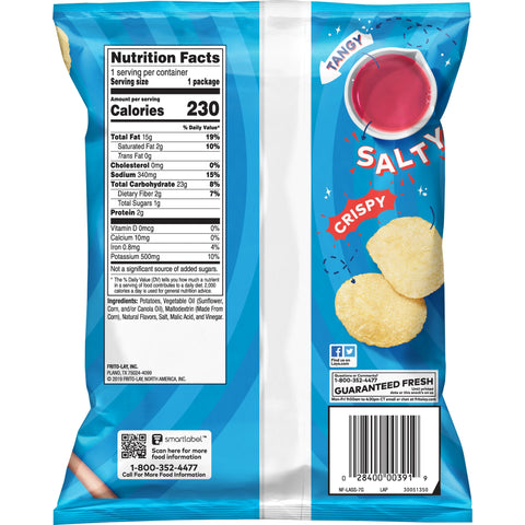 Lay's® CHIP POTATO SALT & VINEGAR LARGE SINGLE SERVE