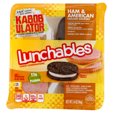 Lunchables Ham & American Cheese
