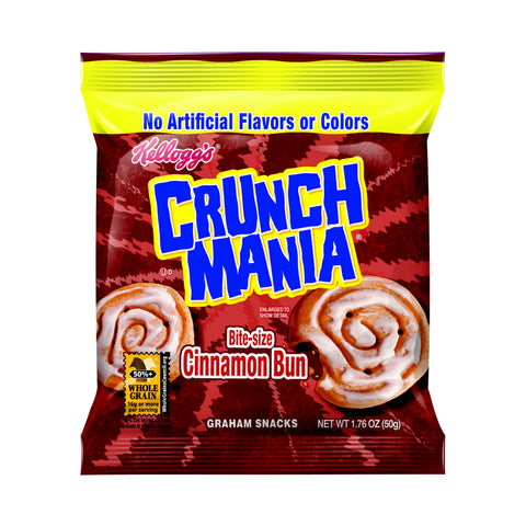 Kellogg's® CRACKER CRUNCHMANIA™ CINNAMOM BUN GRAHAM STICKS